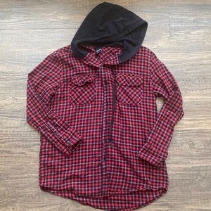 Hooded Lightweight Flannel